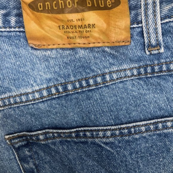 Vintage 90s Anchor Blue Mom Jeans Size 30 - Picture 3 of 7